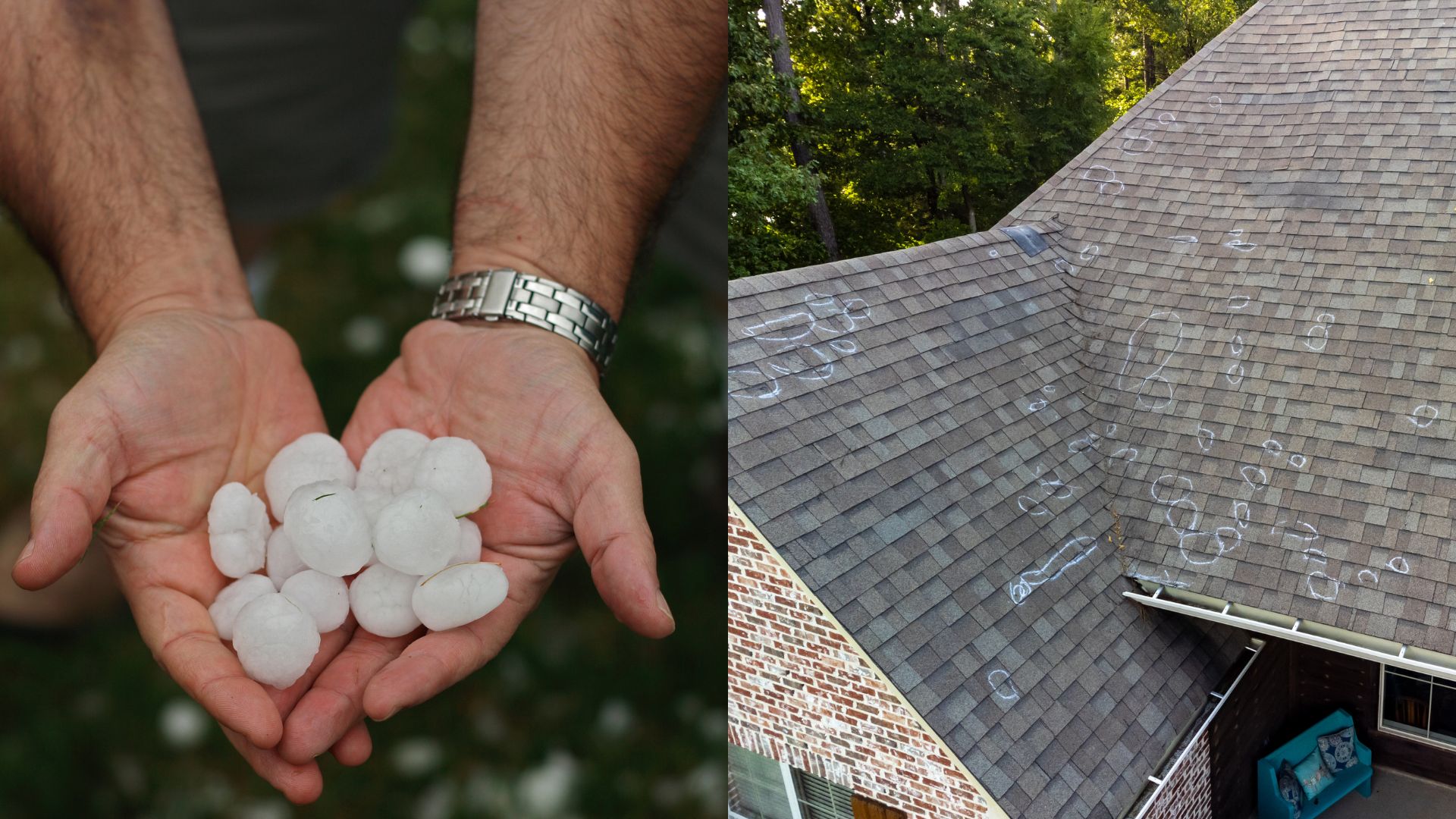 Recent Hail storm in San Antonio